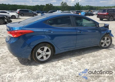 2013 Hyundai Elantra Gls из США, поврежденный, VIN KMHDH4AE0DU949764